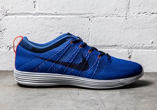 Nike Lunar Flyknit 1+ – Game Royal – Bright Crimson