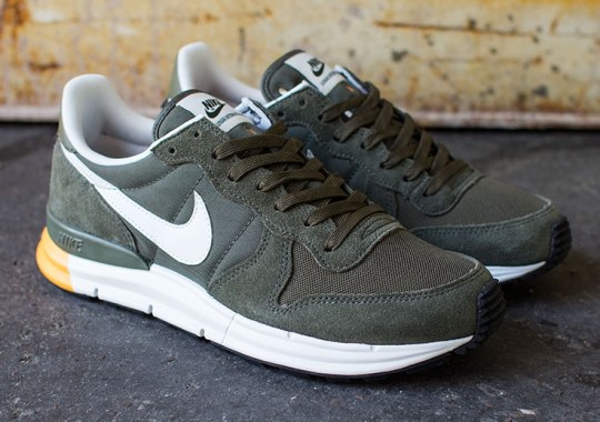 Nike Lunar Internationalist – Cargo Khaki – Summit White – Medium Olive