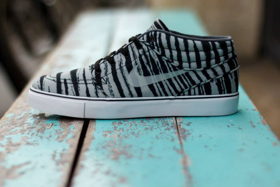 Nike Sb Stefan Janoski Mid Grey Tiger Stripe 03