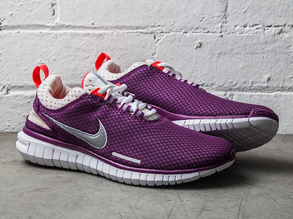 Nike Women's Free OG Breeze - Bright Grape - Laser Crimson