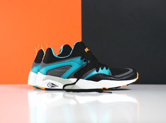 Puma Blaze of Glory OG 93 - Black - Teal - Orange