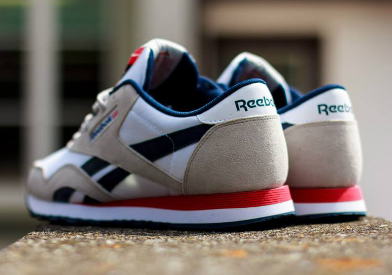 Reebok Classic Nylon Sp White Steel Navy Red 03