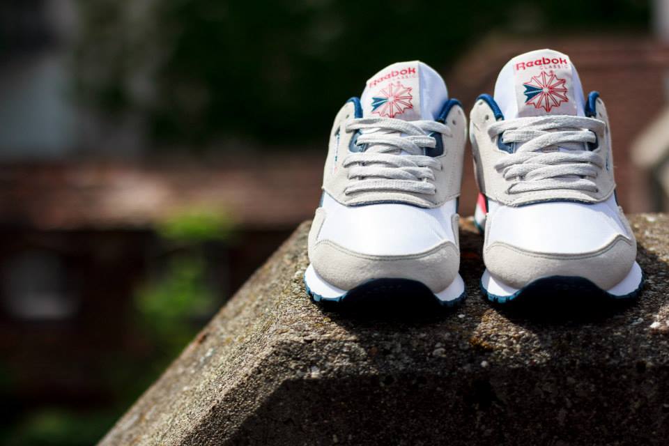 Reebok Classic Nylon Sp White Steel Navy Red 04
