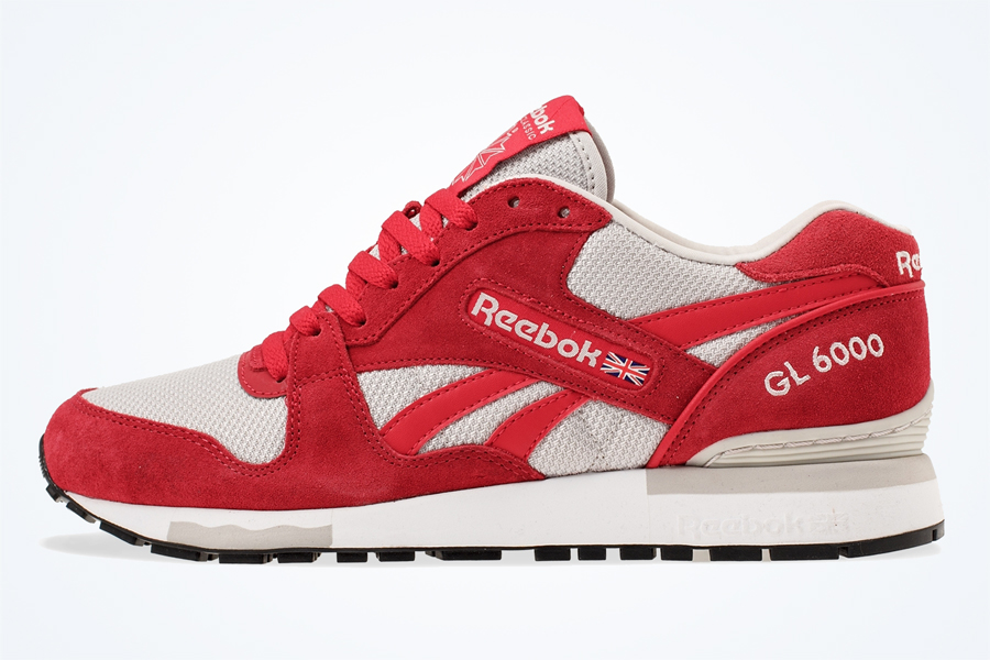 Reebok GL 6000 - Red - Steel - White - Black