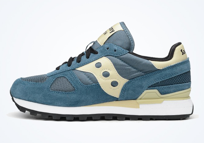 Saucony Shadow - Blue - Cream