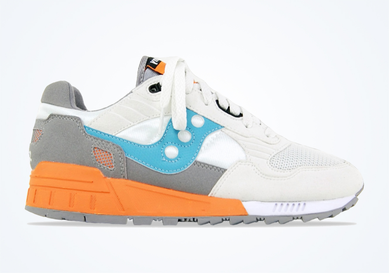 Saucony Shadow 5000 - Grey - Aqua - Orange