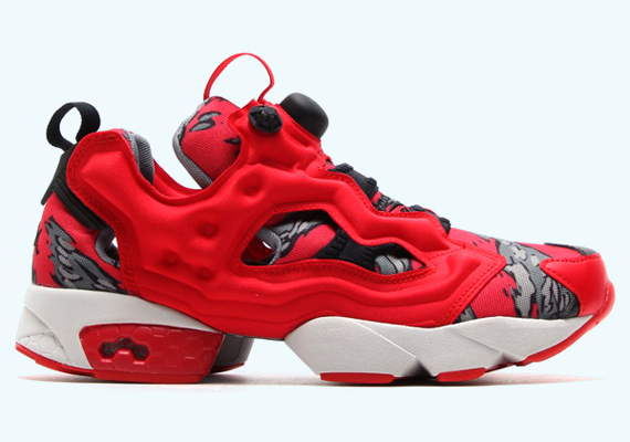 Stash x Reebok Pump 25th Anniversary Red Collection