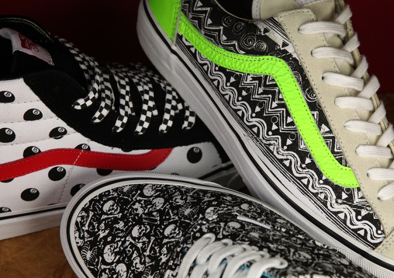 Stussy Revisits Heritage Prints for 2014 Vans Vault Collection