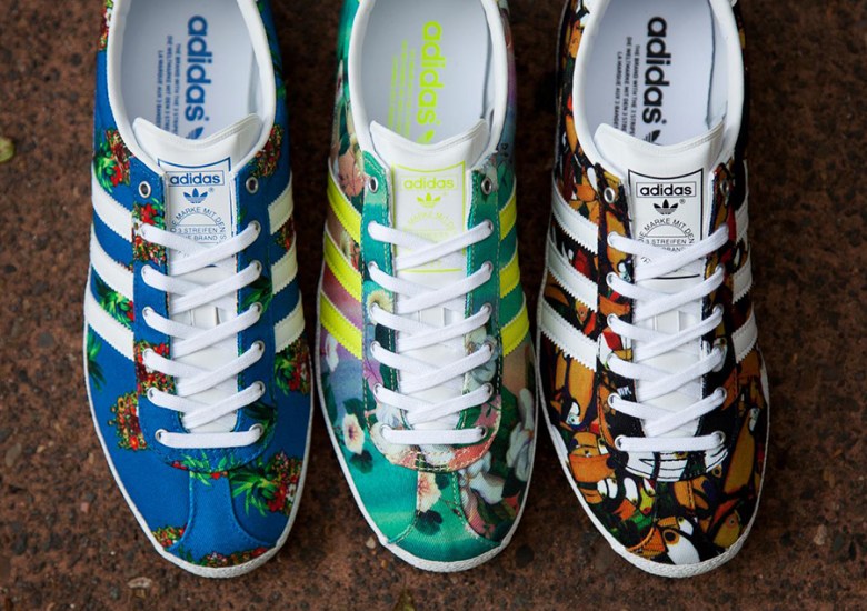 The Farm Company x adidas Originals Gazelle “Floral” Collection