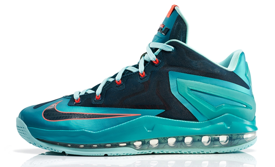 Turbo Green Lebron 11 Low 01