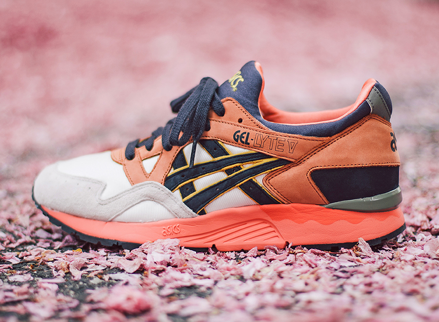 Ubiq Asics Gel Lyte V Midnight Bloom Summary