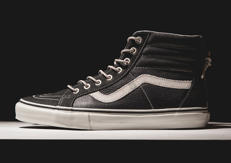 Vans Sk8-Hi Reissue Zip LX – Black