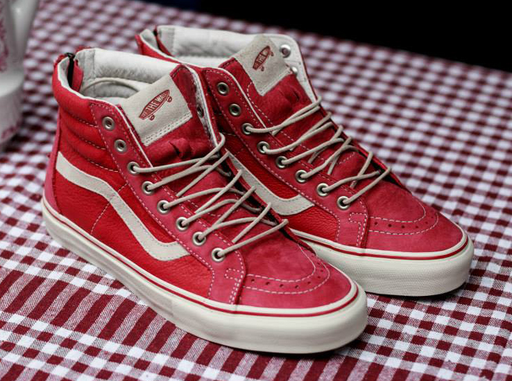 Vans Vault Sk8-Hi Reissue Zip LX "Jester Red"