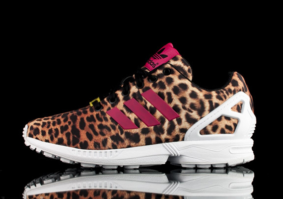 Adiads Zx Flux Leopard Red 1