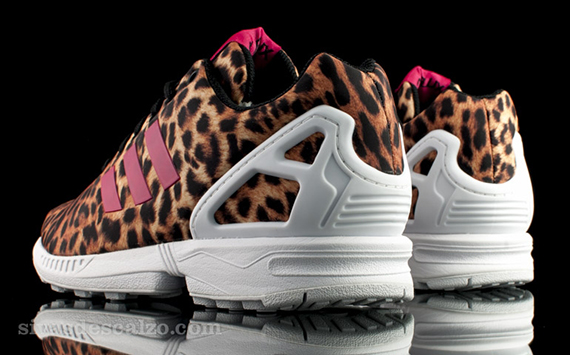 Adiads Zx Flux Leopard Red 2