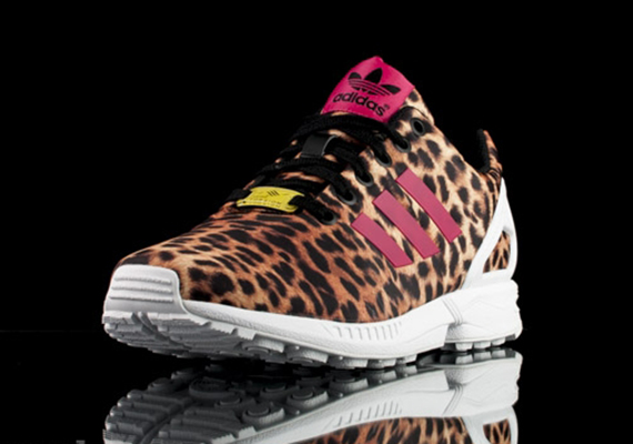 Adiads Zx Flux Leopard Red 5