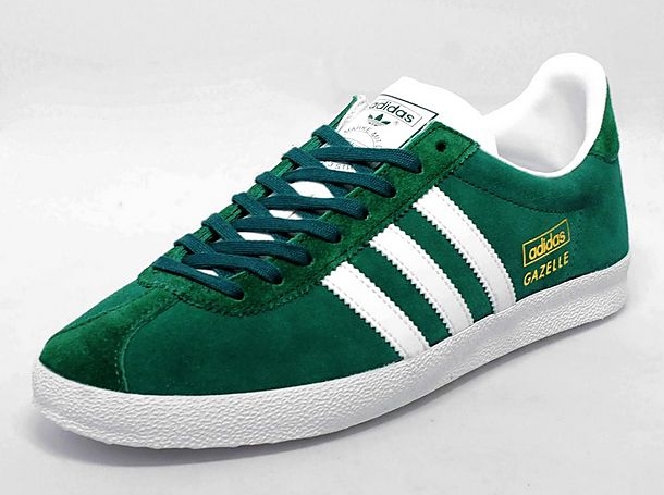 adidas Originals Gazelle OG – Forest – White