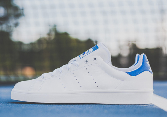 adidas Stan Smith Vulc - White - Royal