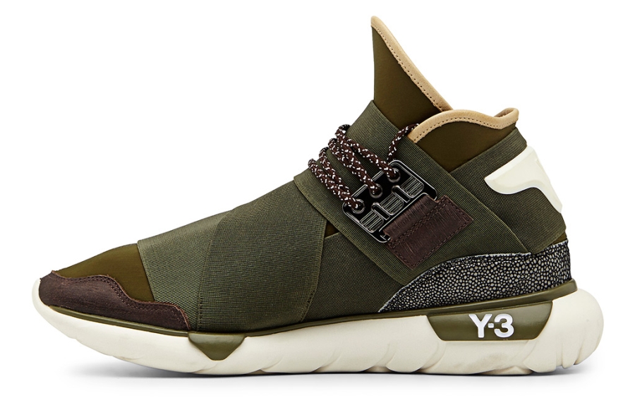 Adidas Y 3 Qasa Hi Khaki 2