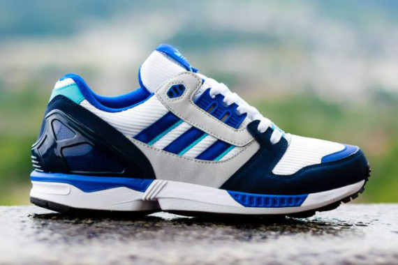 adidas ZX8000 – White – Navy – Royal