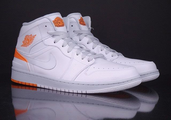 Air Jordan 1 Retro ’86 – White – Kumquat – Pure Platinum