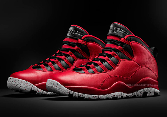 Air Jordan 10 Red Black Grey Spring 2015 1
