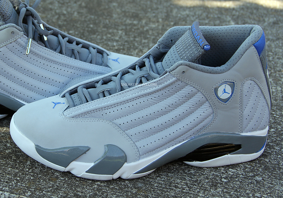 Air Jordan 14 - Grey - Sport Blue - White