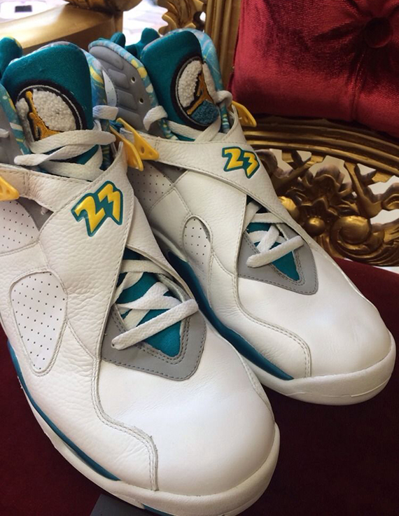 Air Jordan 8 Hornets Home Cp3 5