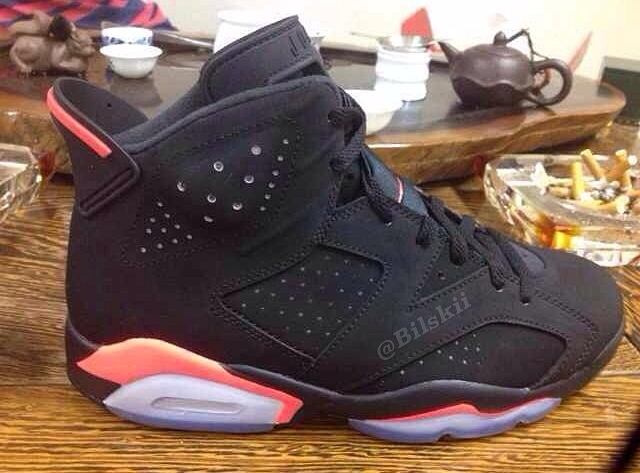 Air Jordan Vi Black Infrared 2014 01