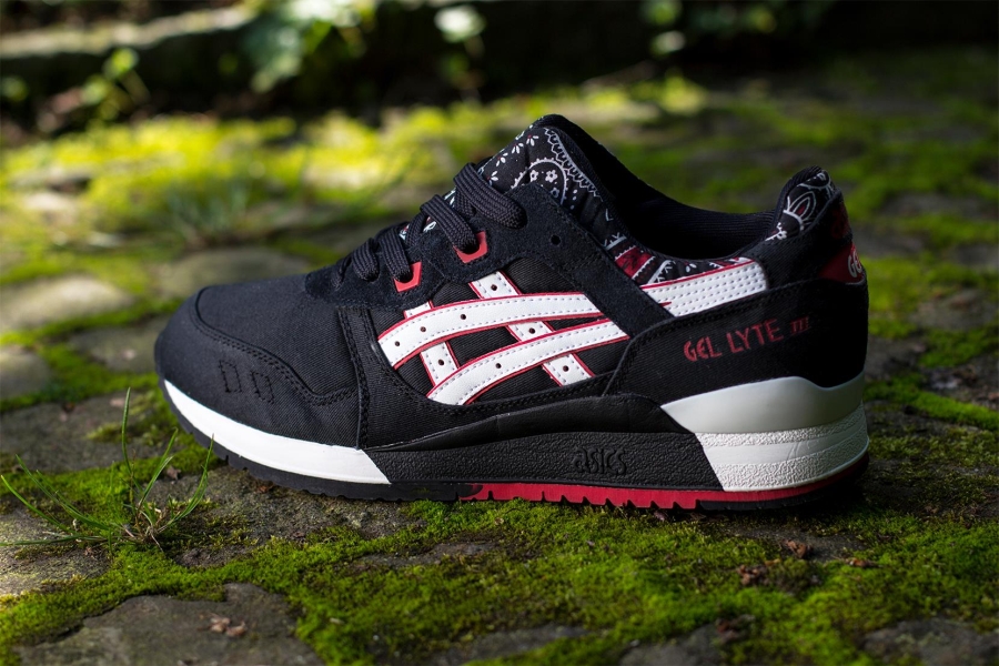 Asics Gel Lyte Iii Black Bandana 01