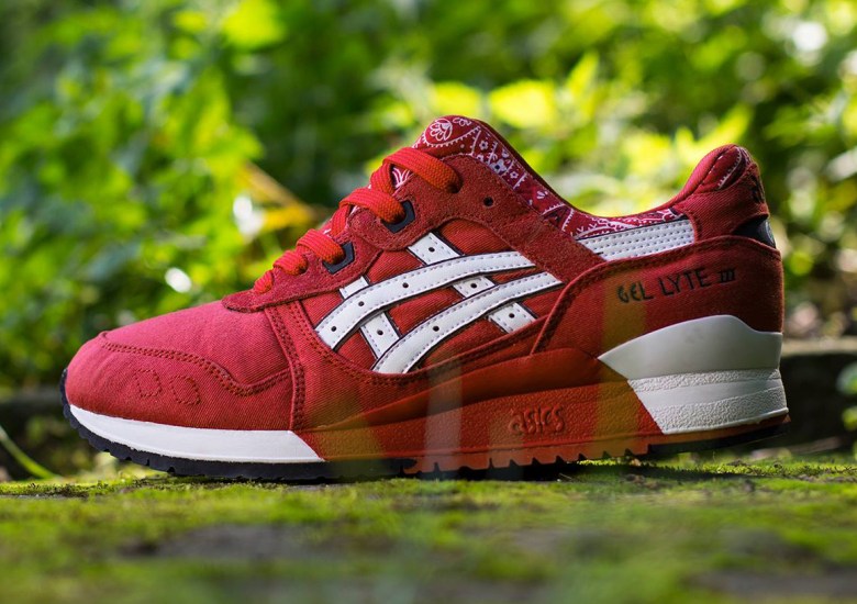 Asics Gel Lyte III “Red Bandana”