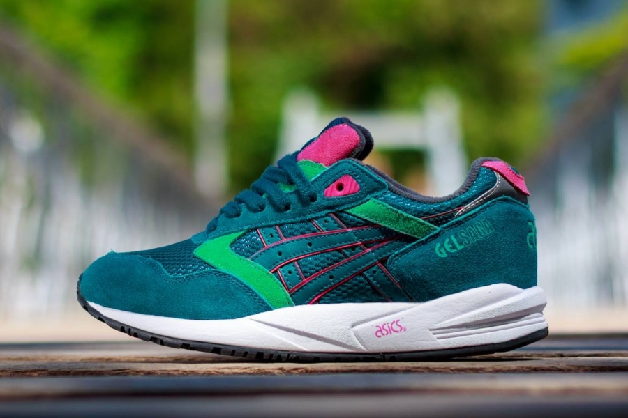 Asics Gel Saga Shaded Spruce Pink 02