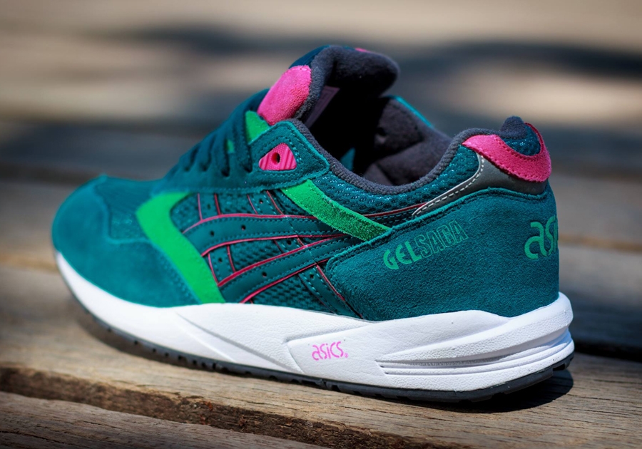 Asics Gel Saga - Shaded Spruce - Pink