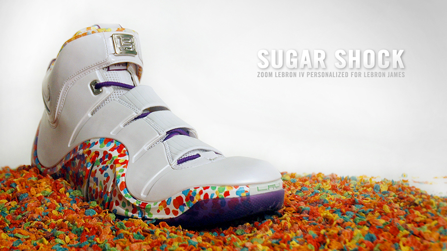 Fruity Pebbles Lebron Sneakers