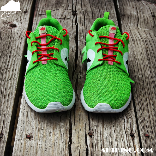 Kermit Meme Gourmet Kickz Nike Roshe Run 07