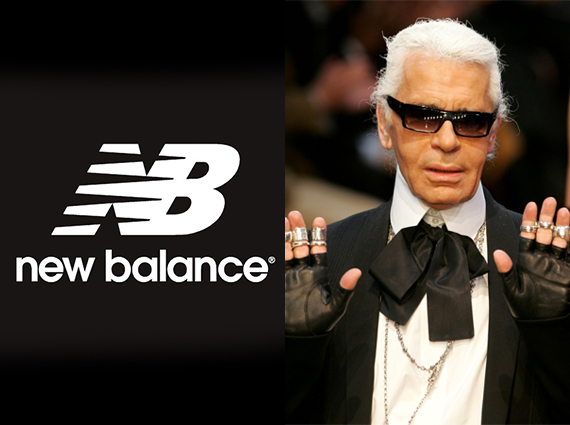 New Balance Sues Karl Lagerfeld