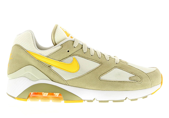 Nike Air 180 - Light Beige Chalk - Atomic Mango