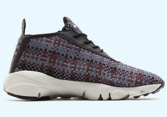 Nike Air Footscape Woven Chukka Black Purple Grey