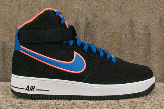 Nike Air Force 1 High Game Royal Bright Mango Black 7