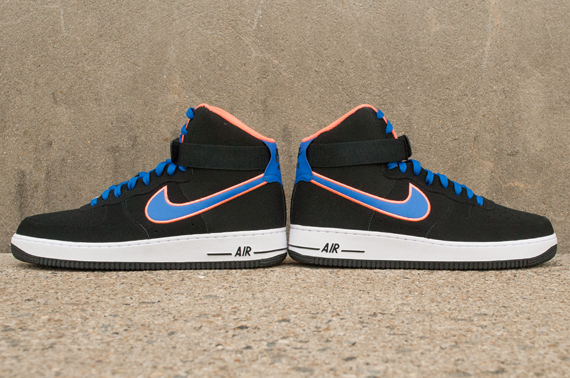 Nike Air Force 1 High Game Royal Bright Mango Black 8