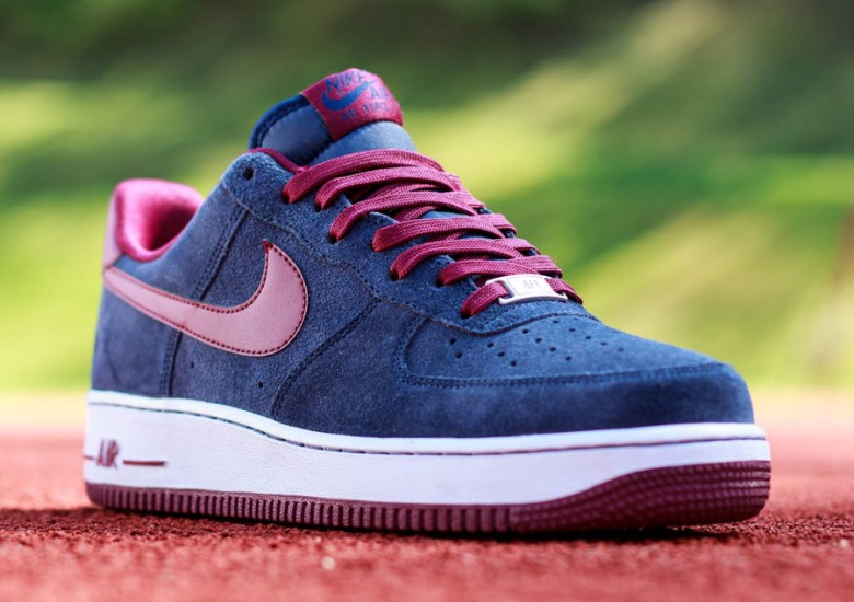 Nike Air Force 1 Low – Midnight Navy – Deep Garnet