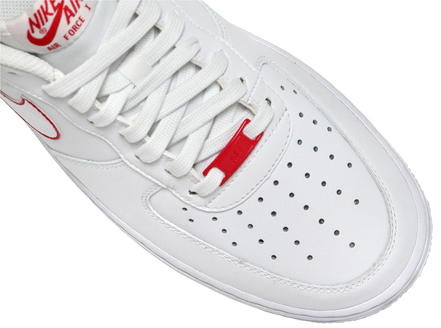 Nike Air Force 1 Low White Red Fall 2014 06