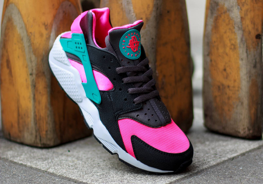 Nike Air Huarache - Hyper Pink - Dusty Cactus - Medium Ash