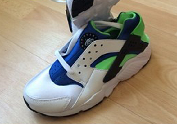 Nike Air Huarache Scream Green 2014 Retro 1