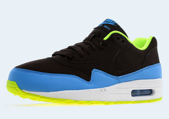 Nike Air Max 1 - Brown - University Blue - Volt