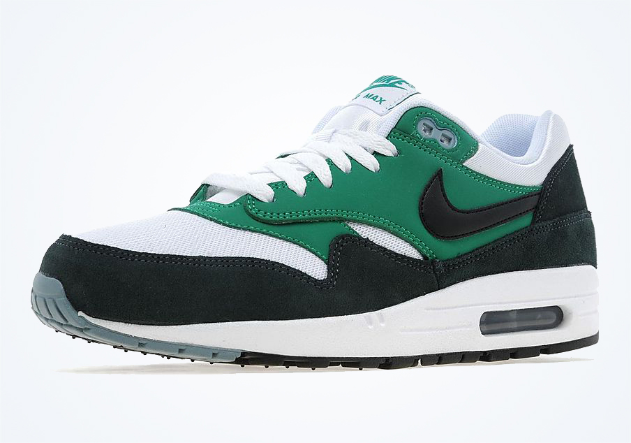 Nike Air Max 1 Essential - White - Black - Lucid Green