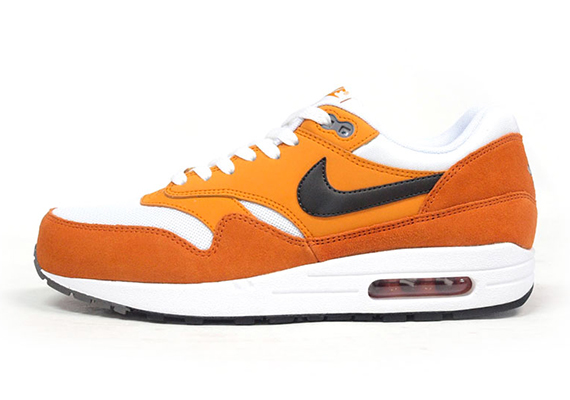 Nike Air Max 1 White Orange Black 5