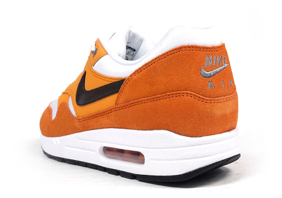 Nike Air Max 1 White Orange Black 6