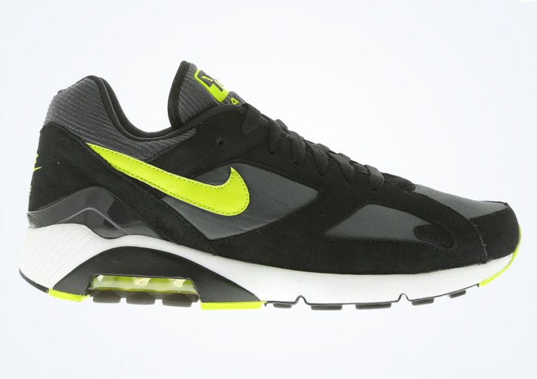 Nike Air Max 180 – Black – Venom Green – Anthracite