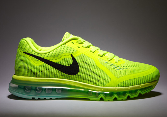 Nike Air Max 2014 - Volt - Black - Medium Mint - Electric Green